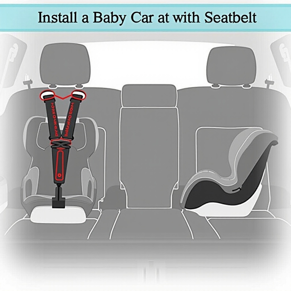How to Install a Baby Car Seat with Seatbelt: A Comprehensive Guide