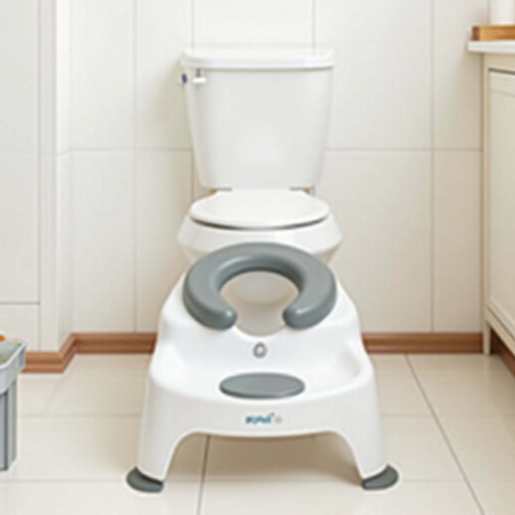 potty chair with steps